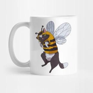 Cat bee Mug